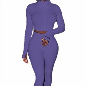 Trendy Purple 2pc Lucky Label Set
